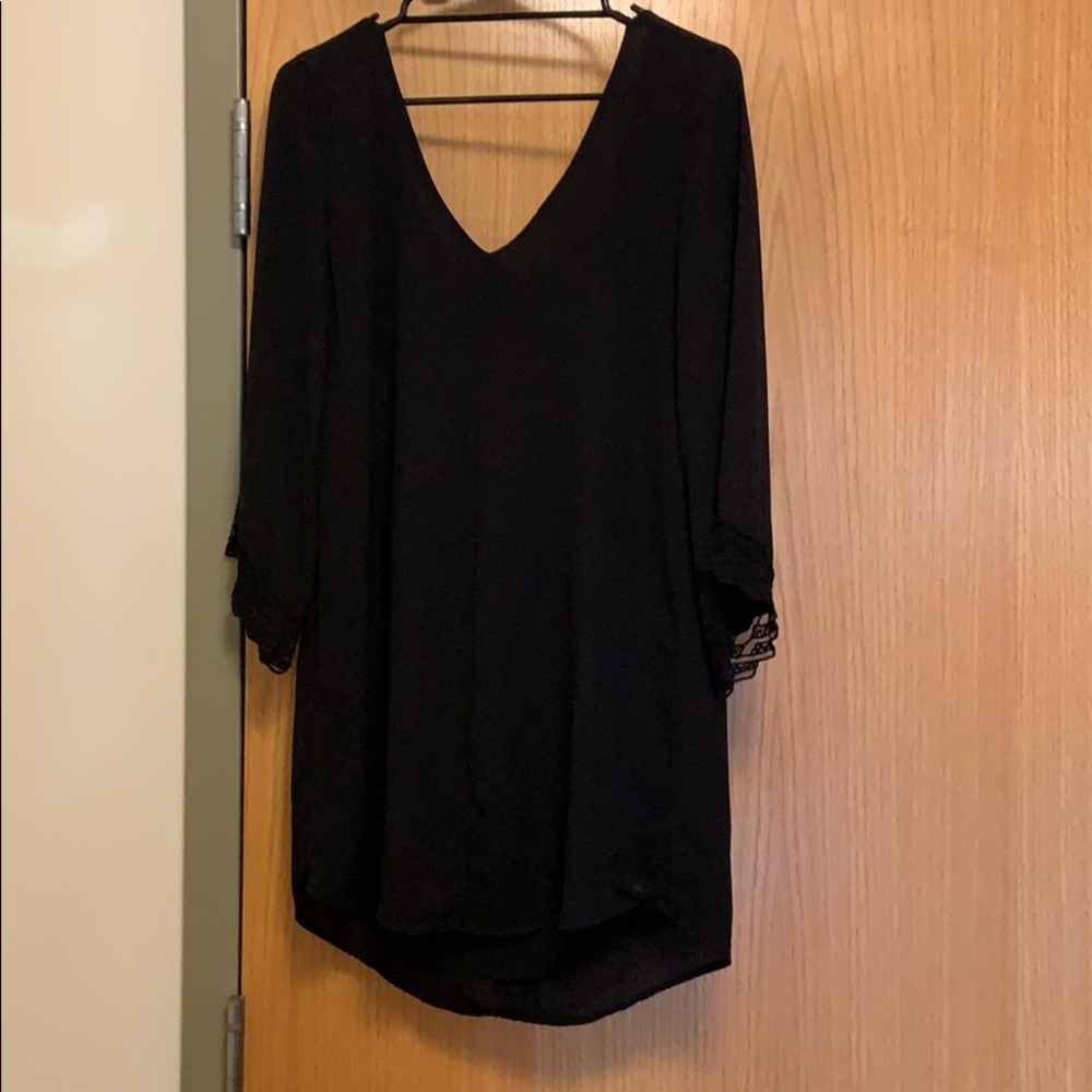 Black Smock Dress
